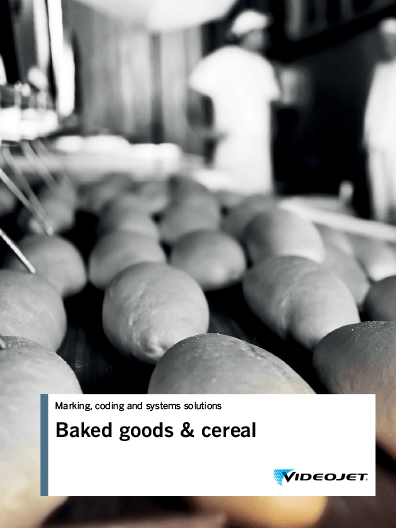 Brochure về giải pháp in mã cho ngành bánh nướng và ngũ cốc
